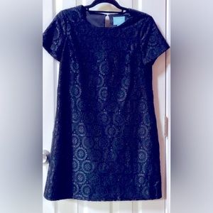 CeCe Navy Blue Lace Dress